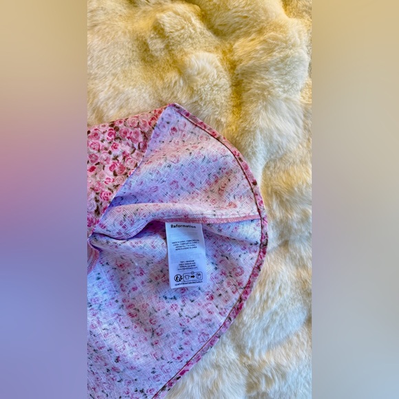 Reformation Daria Linen Dress In Rosin, brand new, never worn, no flaws. - Picture 13 of 16